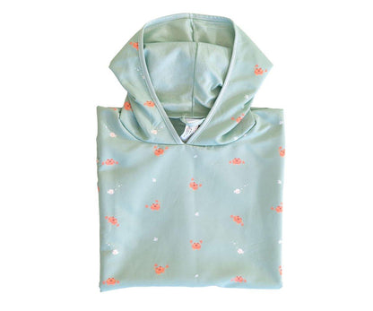 Poncho de praia Crab Sage