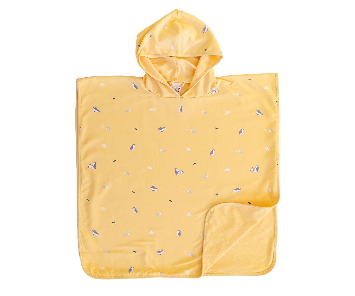 Poncho de praia Penguins