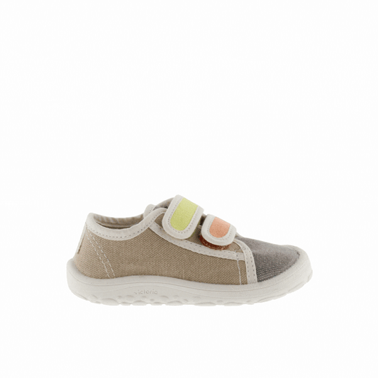 Sapatilhas Victoria - Bosco Barefoot Tiras Lona Multicolorida
