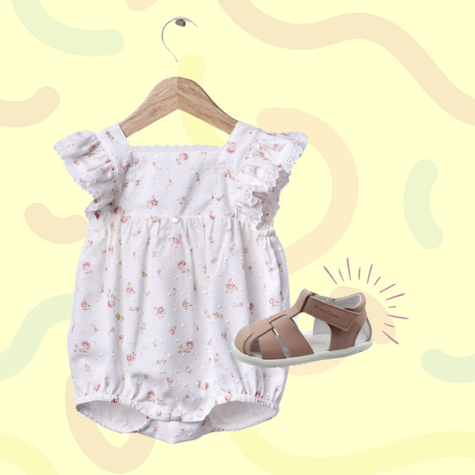 Conjunto - Fofo + Sandálias (6m - 24 m)