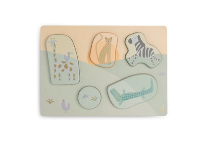 Puzzle de Madeira Infantil Jungle Jambo
