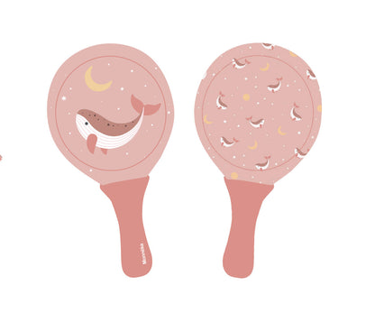 Raquetes de Praia Neopreno Monnëka Whale Pink