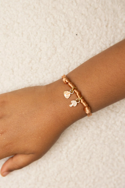 Pulseira Ajustável Infantil Rusted para Charms| Mrs Ertha