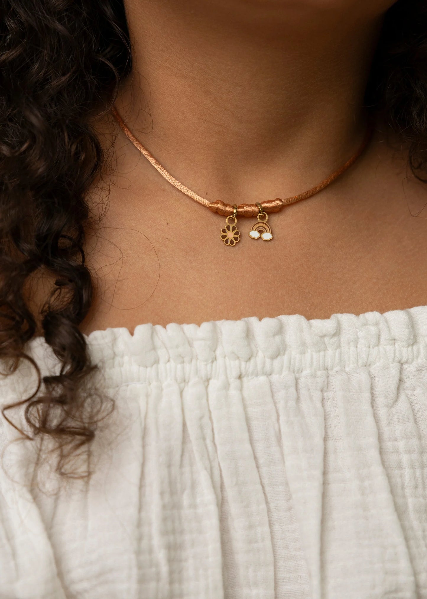 Colar Ajustável Infantil Rusted para Charms| Mrs Ertha