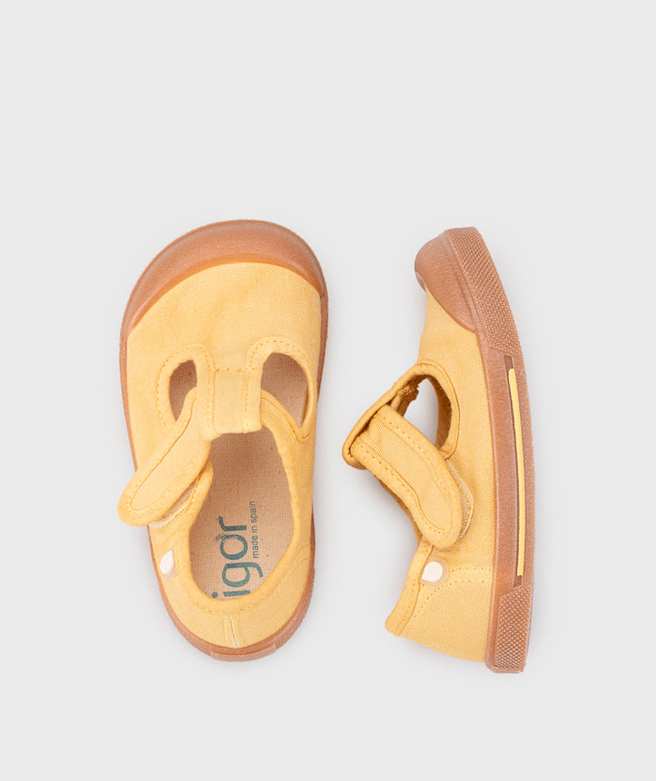 Sapatilhas Barefoot Igor Lona Canvas Pepito Caramelo