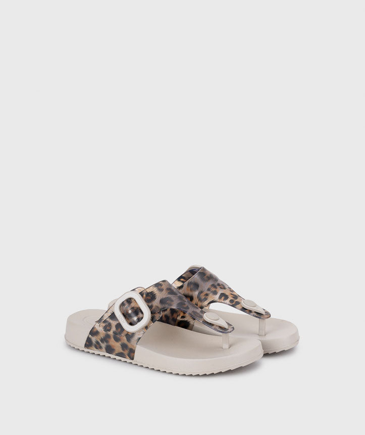 Sandálias Adulto Bari Leopardo Igor