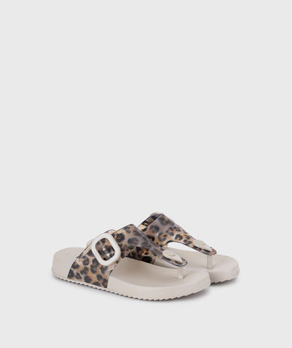 Sandálias Adulto Bari Leopardo Igor