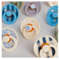 BIBS Studio Colour - Round Pin Sky Blue Mix