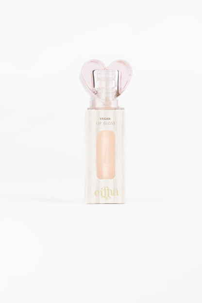 Batom Glimmies - Flavored Vegan Lip Gloss - Sparkle Vanilla - Vanilla Flavor