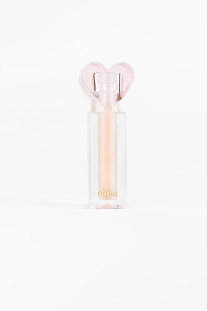 Batom Glimmies - Flavored Vegan Lip Gloss - Sparkle Vanilla - Vanilla Flavor