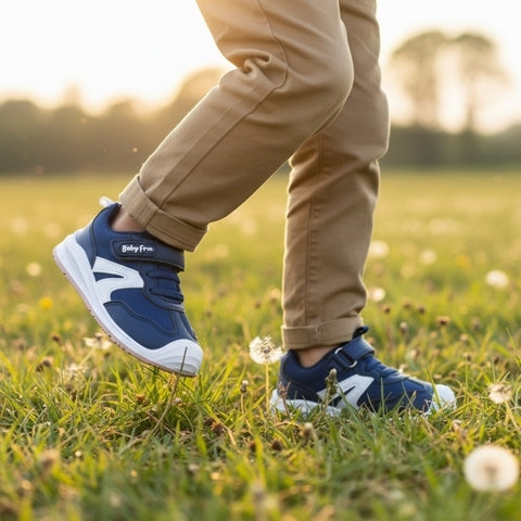 Ténis Desportivo com Atacador Elástico e Velcro Barefoot - Chetto