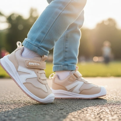 Ténis Desportivo com Atacador Elástico e Velcro Barefoot - Chetto