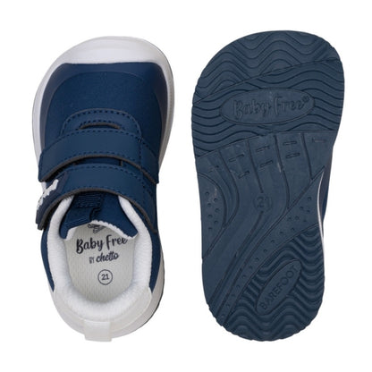 Ténis Desportivo em Mesh com Velcro Barefoot - Chetto