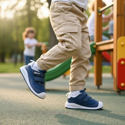 Ténis Desportivo em Mesh com Velcro Barefoot - Chetto