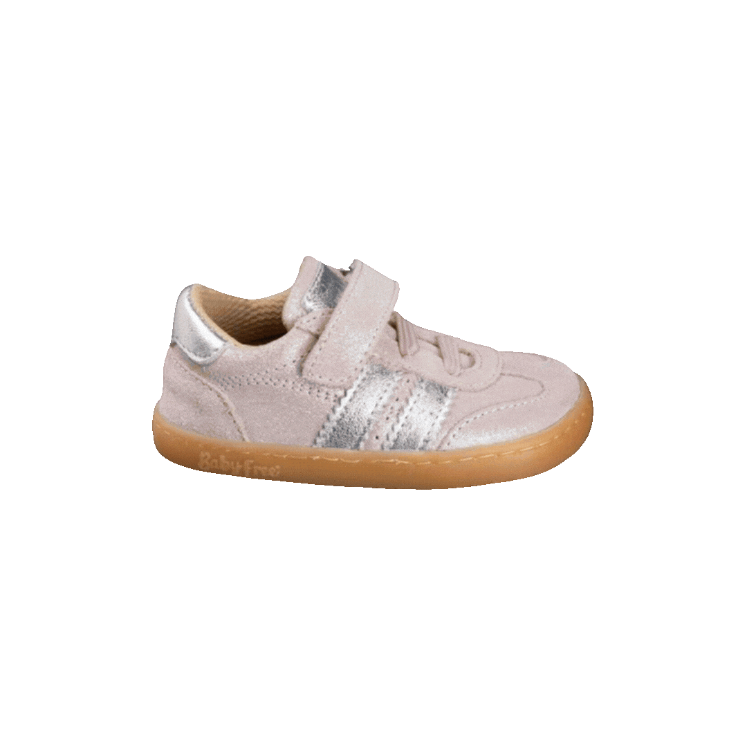 Ténis Desportivo em Pele com Velcro e Elástico Barefoot - Chetto