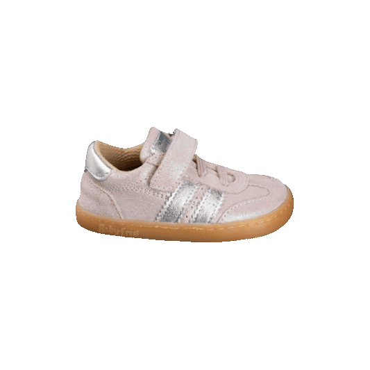 Ténis Desportivo em Pele com Velcro e Elástico Barefoot - Chetto