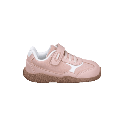 Ténis Retro em Mesh com Atacador Elástico e Velcro Barefoot - Chetto