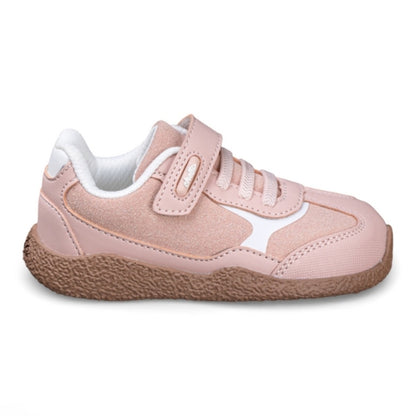 Ténis Retro em Mesh com Atacador Elástico e Velcro Barefoot - Chetto