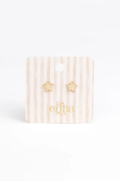 Brincos Studs Earrings - Twinkle Star