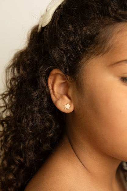 Brincos Studs Earrings - Twinkle Star