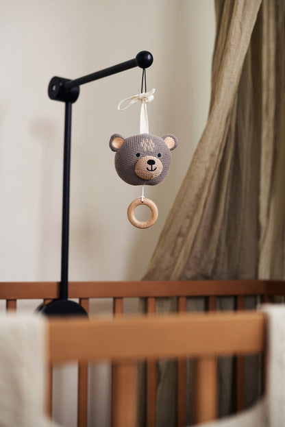 Urso de cabide musical