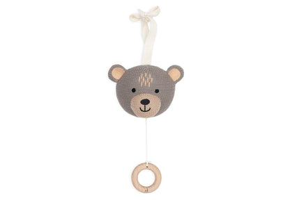 Urso de cabide musical