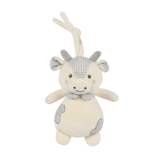 Pasito a Pasito Peluche Musical Vaca - Little Bloom Gris