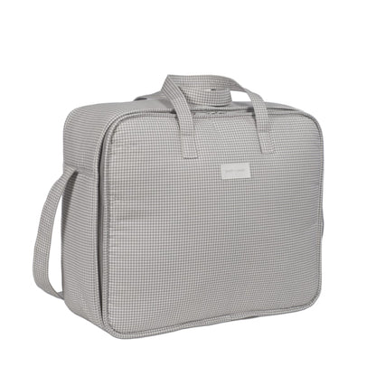 Pasito a Pasito Mala de Maternidade - Little Bloom Vichy Gris