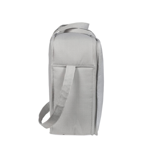 Pasito a Pasito Mala de Maternidade - Little Bloom Vichy Gris