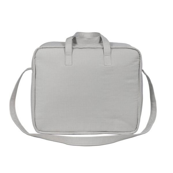 Pasito a Pasito Mala de Maternidade - Little Bloom Vichy Gris