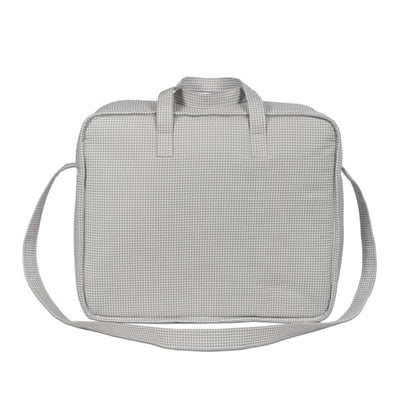 Pasito a Pasito Mala de Maternidade - Little Bloom Vichy Gris
