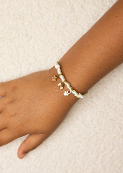 Pulseira Ajustável Infantil Vanilla para Charms | Mrs Ertha