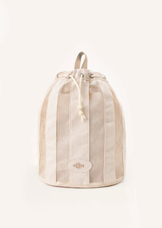 Mochila de Rede para Praia Infantil Vanilla | Mrs Ertha