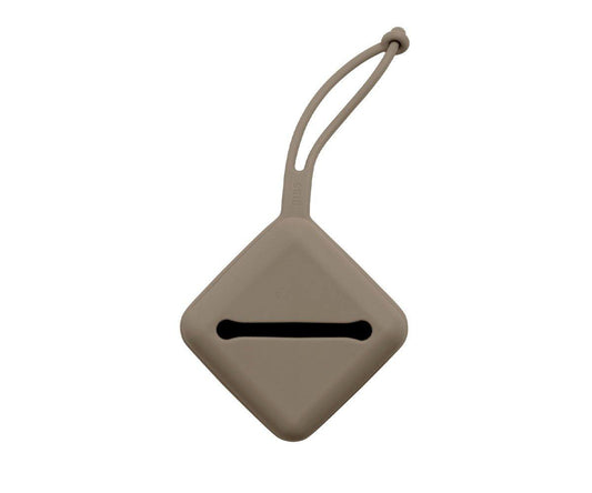 Porta-chupeta Silicone BIBS Dark Oak