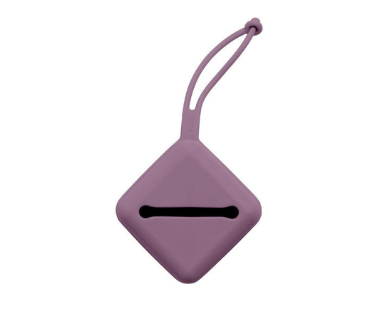 Porta-chupeta Silicone BIBS Mauve