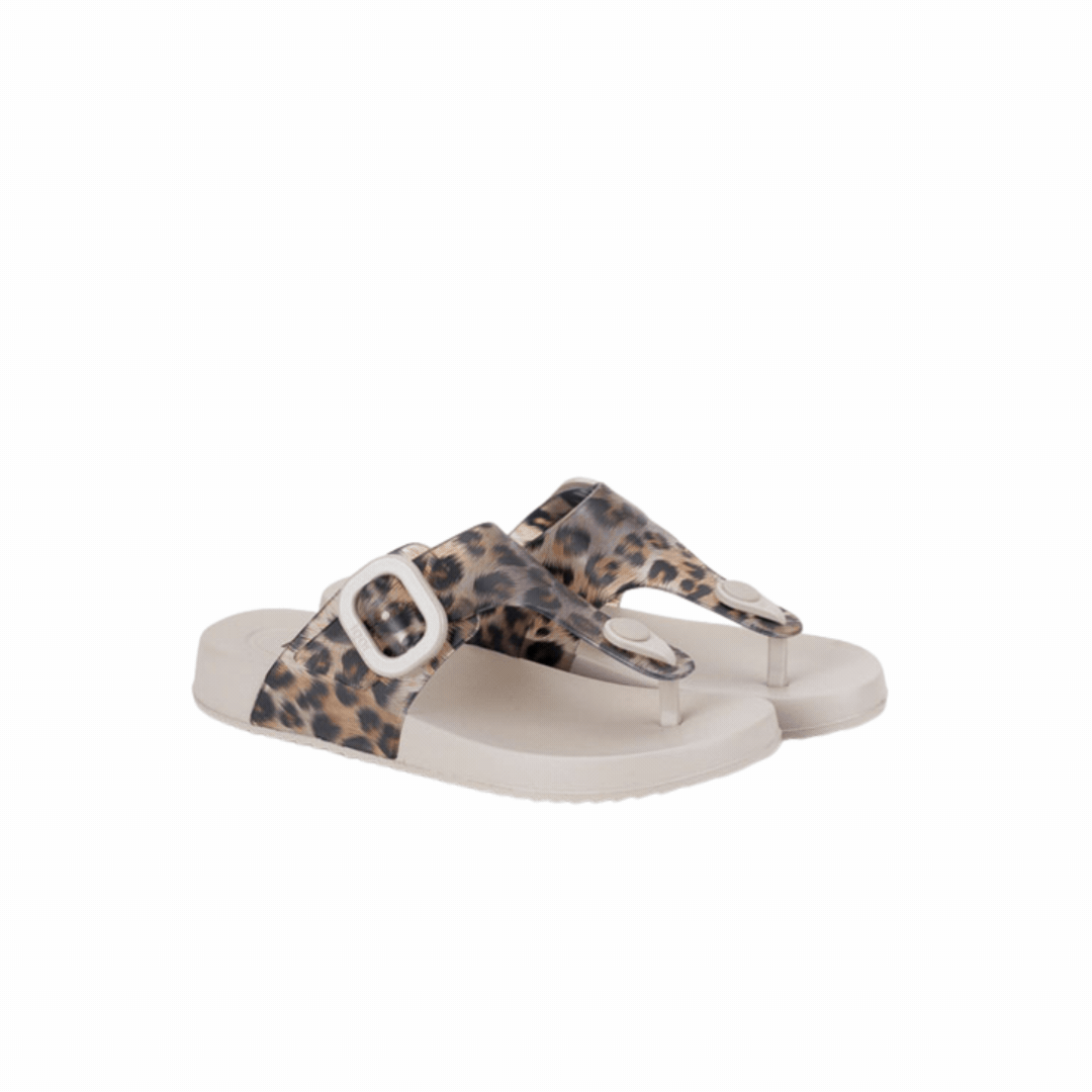 Sandálias Adulto Bari Leopardo Igor