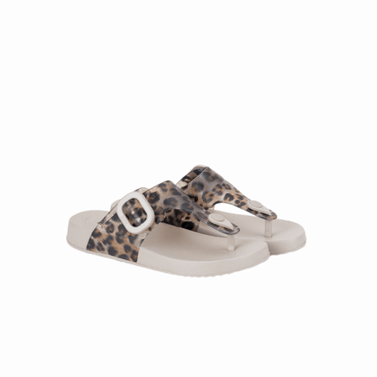Sandálias Adulto Bari Leopardo Igor