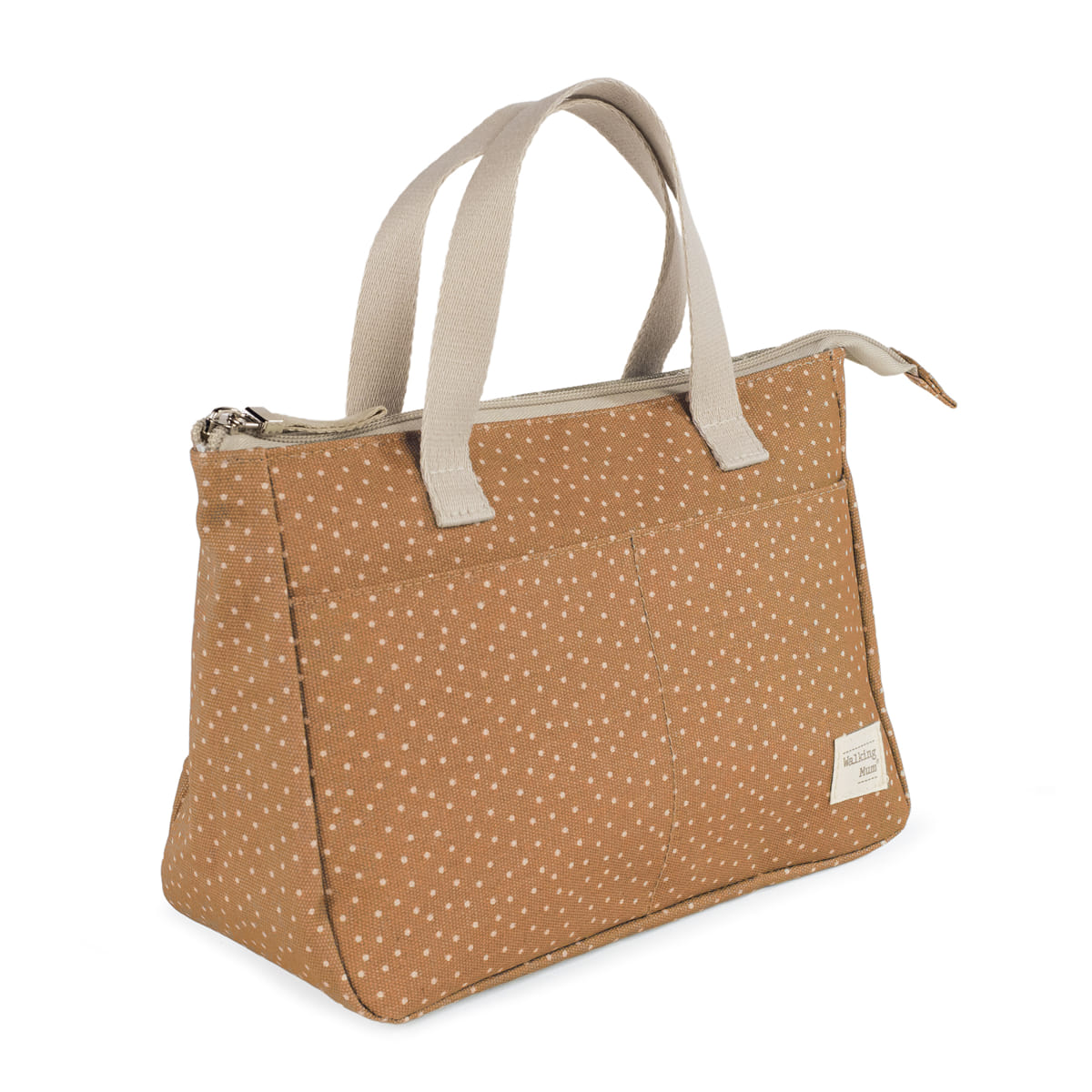 Bolsa de Higiene - Polka Dot Poppy Cinnamon