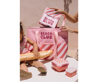 Bolsa de Lanche Térmica Monnëka Stripes Bloom & Blush