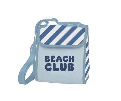 Bolsa de Lanche Térmica Monnëka Stripes Blues & Beyond