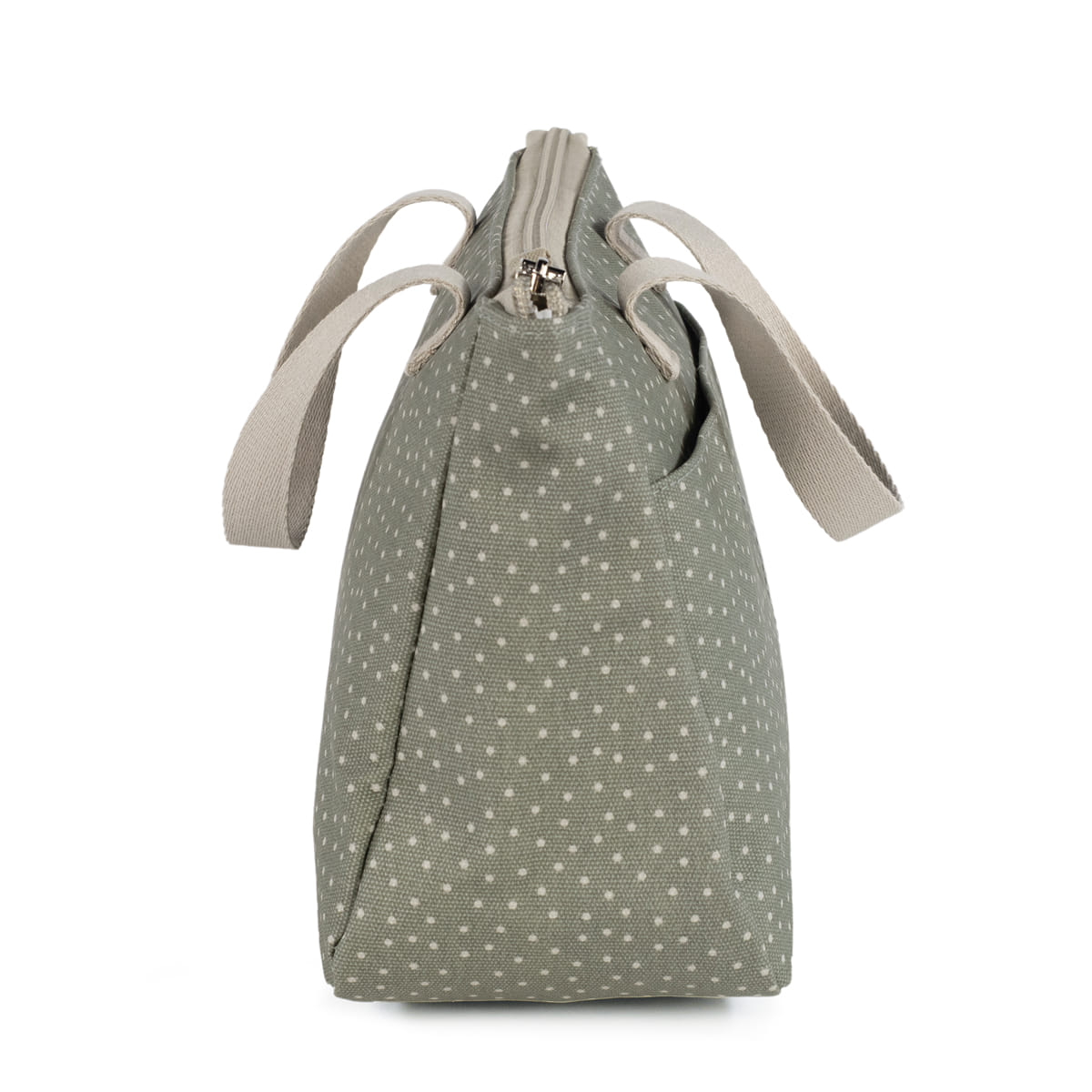 Bolsa de Higiene - Polka Dot Poppy Moss