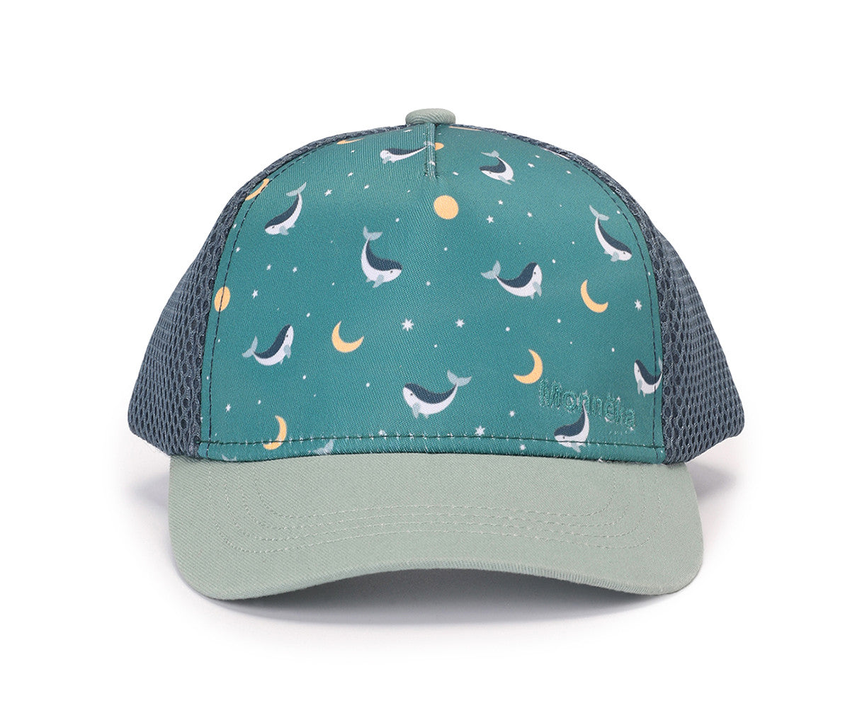 Boné Monnëka Whale Teal