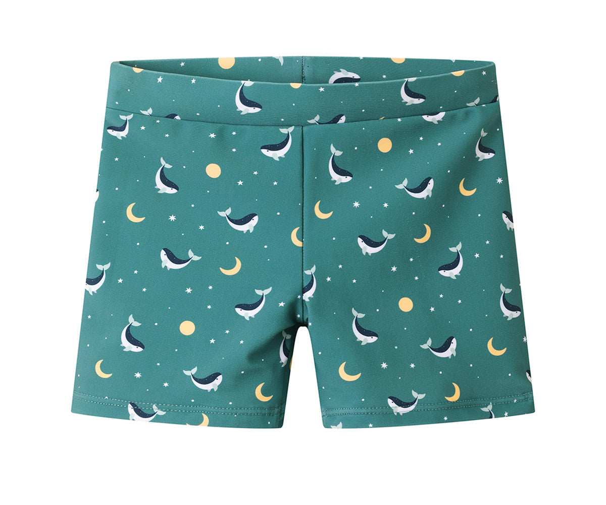 Calções de Banho Justos Monnëka Whale Teal