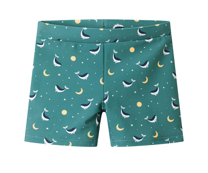 Calções de Banho Justos Monnëka Whale Teal