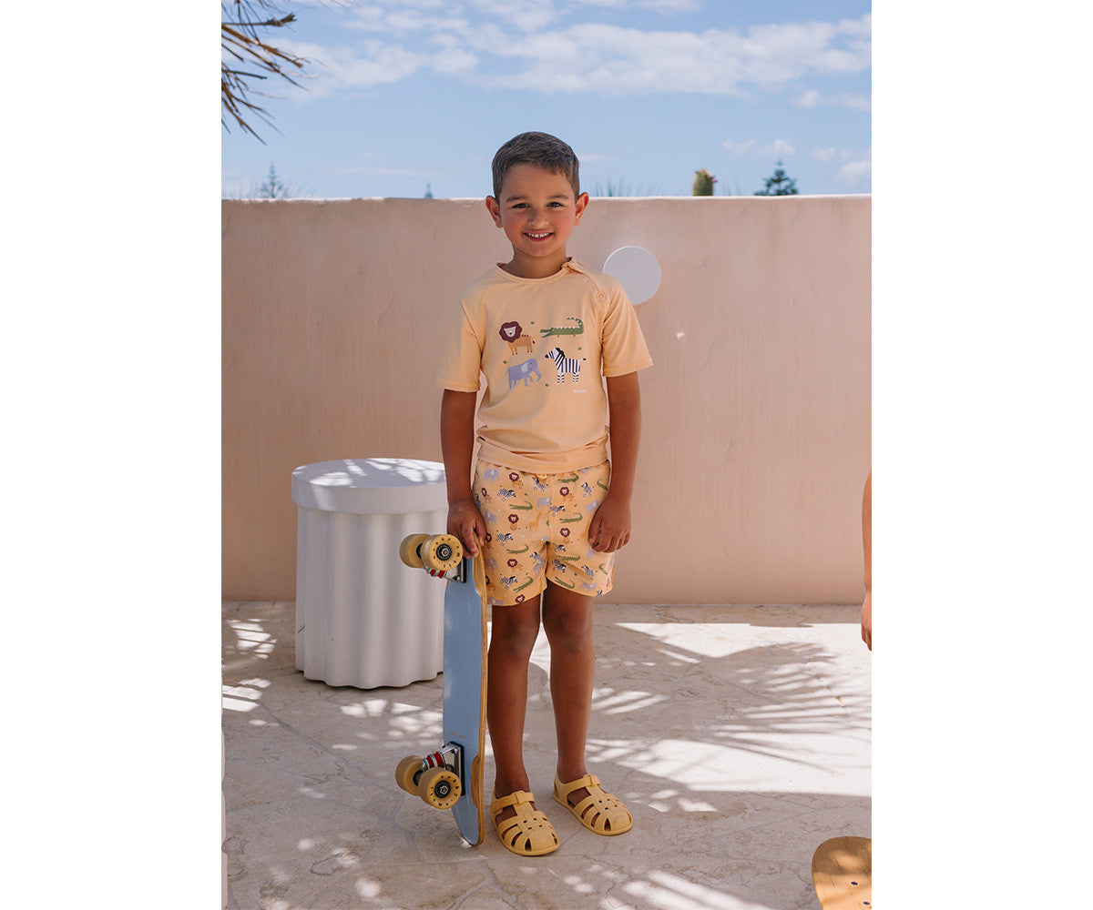 Calções de Banho Infantil Monnëka Wild Animals