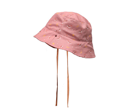 Chapéu Reversível Monnëka Whale Pink