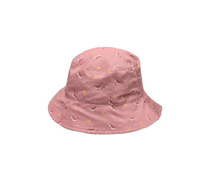Chapéu Reversível Monnëka Whale Pink