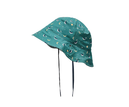 Chapéu Reversível Monnëka Whale Teal