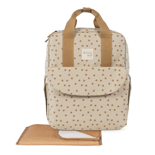 Mochila - Hearts Poppy Cinnamon
