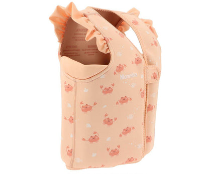 Colete Flutuador com Folhos Crab Coral